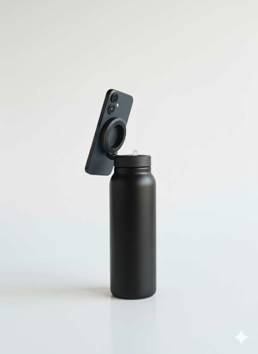 Garrafa Vacum cup (black)